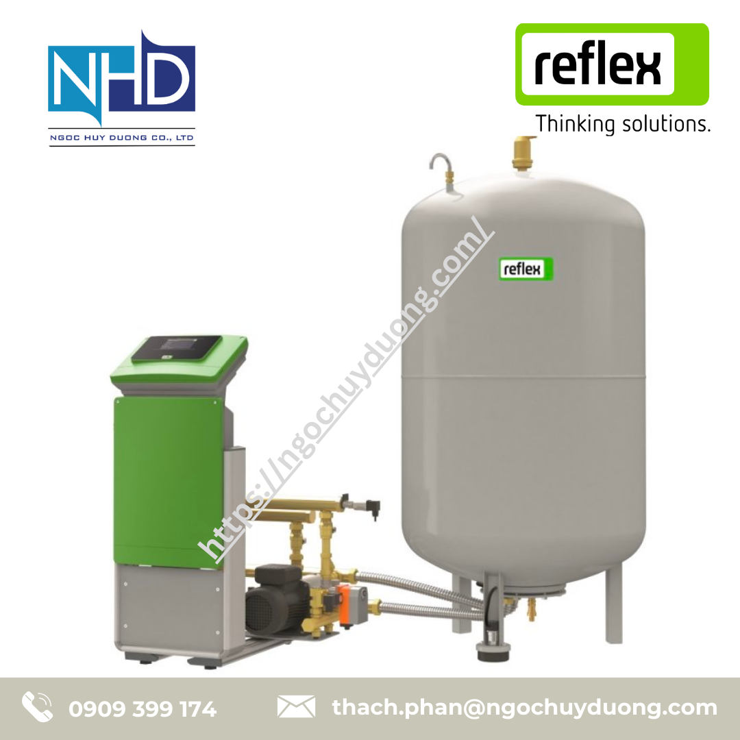 Bình Tích Áp, Bơm Tăng Áp và Lọc Nước, Bộ Trao Đổi Nhiệt Chính Hãng REFLEX WINKELMANN