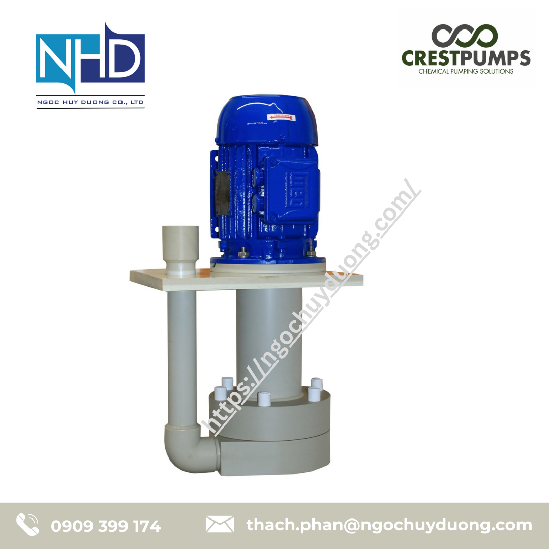 Bơm Dọc Không Phớt Crest VSL: VSL 40-160: VSL 50-200 Crest Pumps VSL