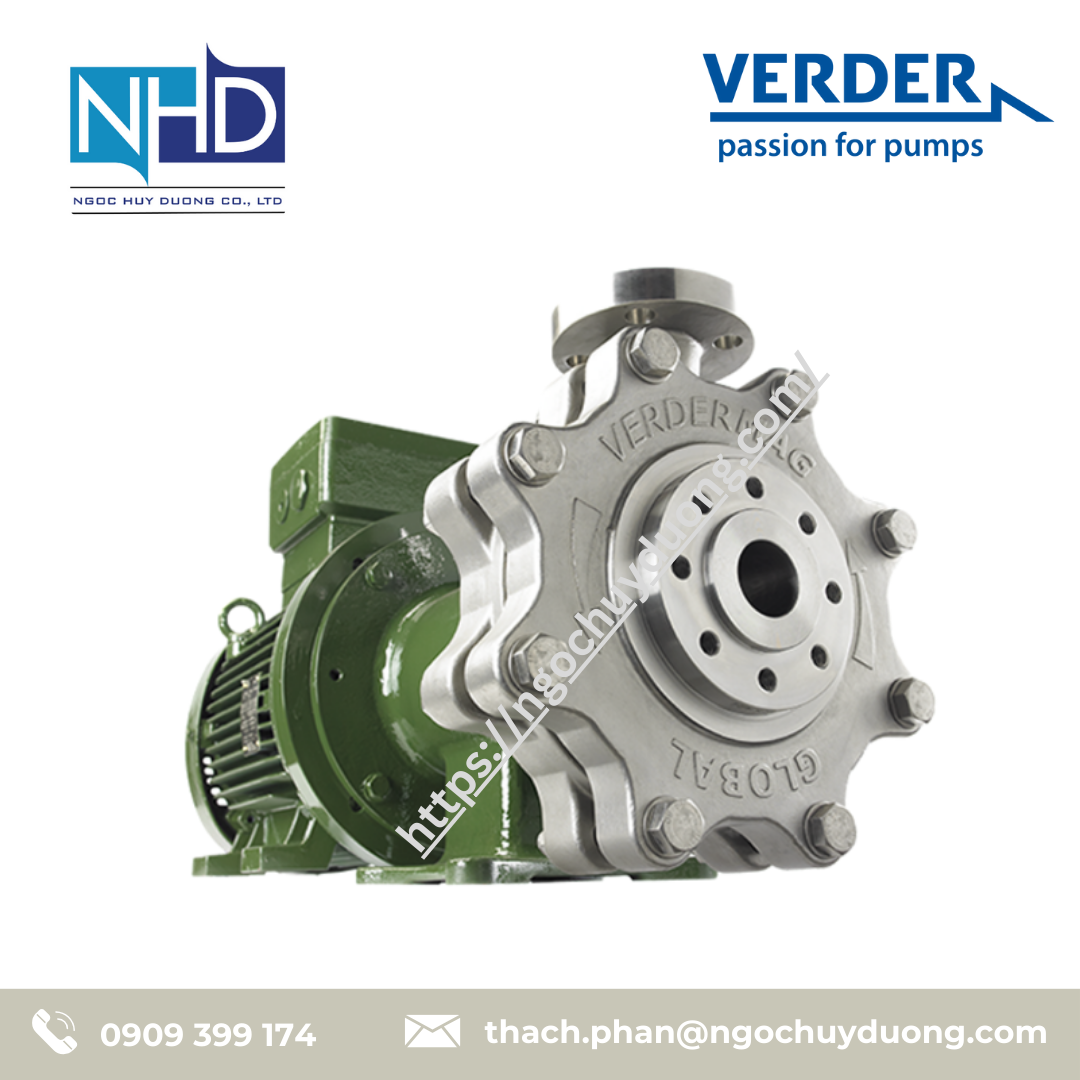 Bơm Metallic Verdermag Global High Pressure