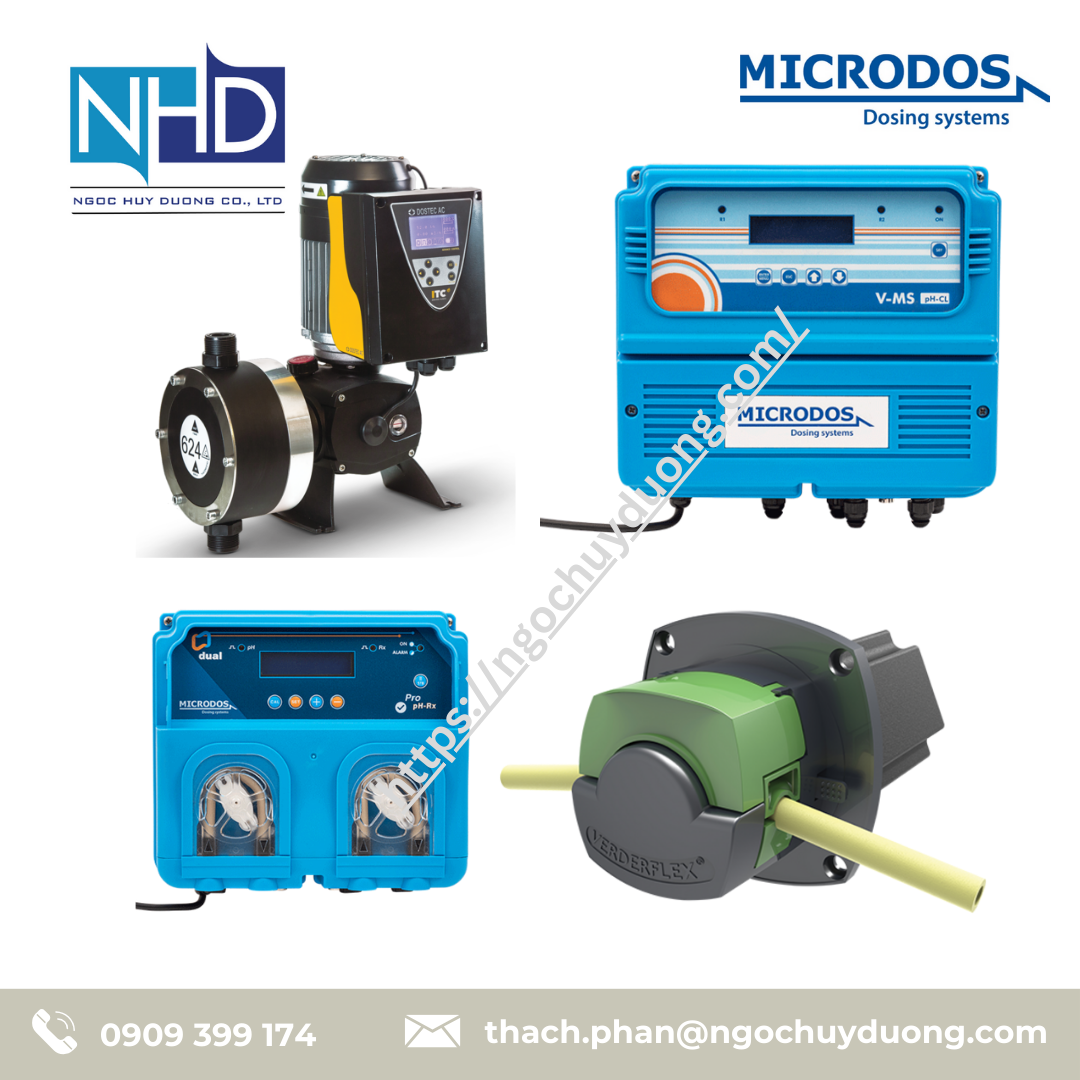 Bơm Nhu Động Peristaltic Dosing Pumps MP1: MP2: MP3: MP Dual: MP2-HT: OEM