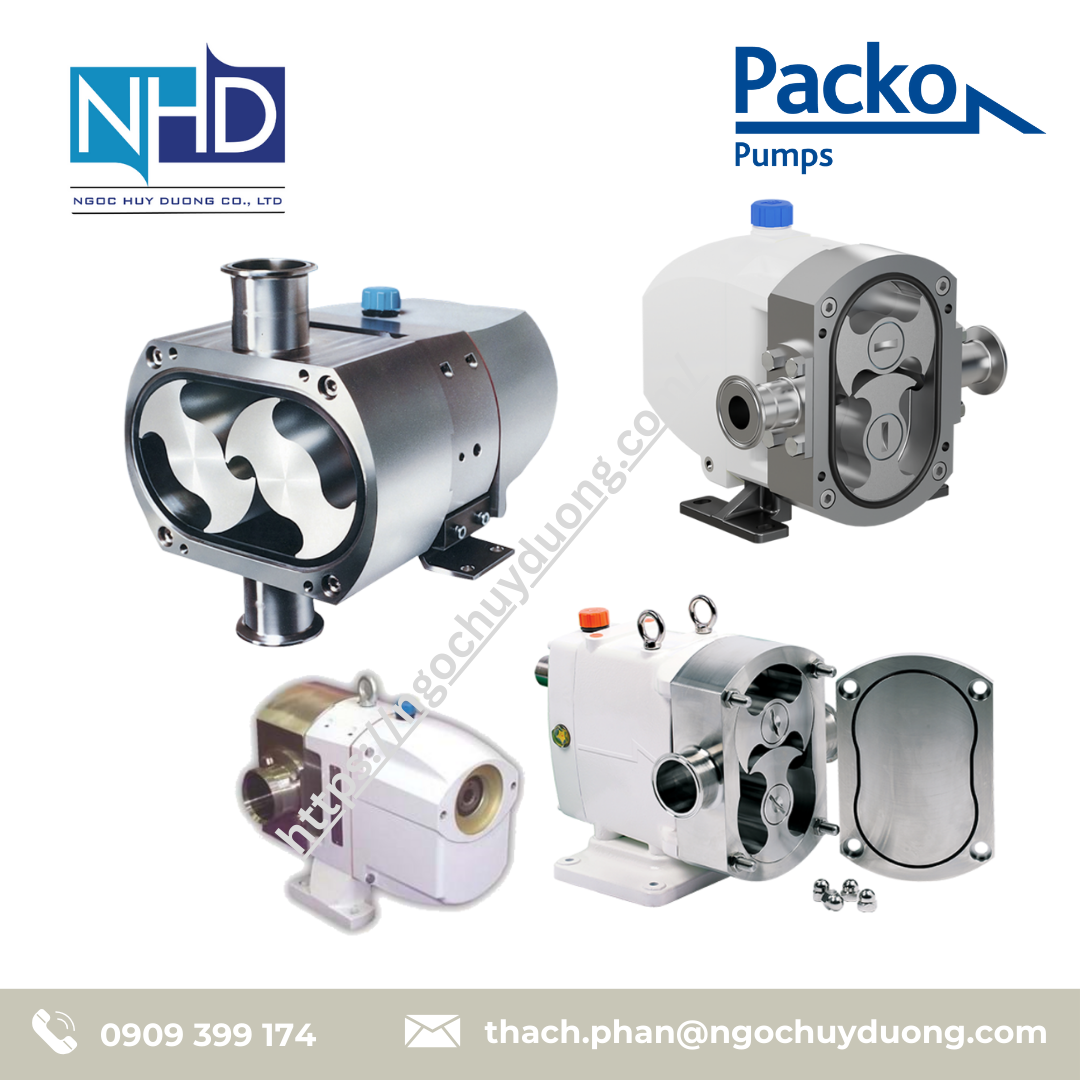 Bơm Packo Lobe Pumps ZL & ZLC Series: 55 Series & Ultima: HP:LH & LT Series
