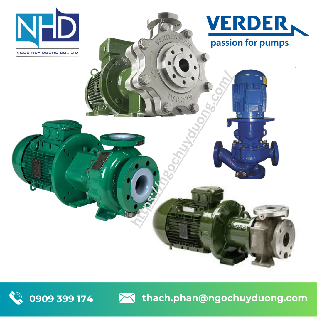 Bơm Verdermag Metallic Global& Non Metallic - Nhà phân phối chính hãng tại Việt Nam