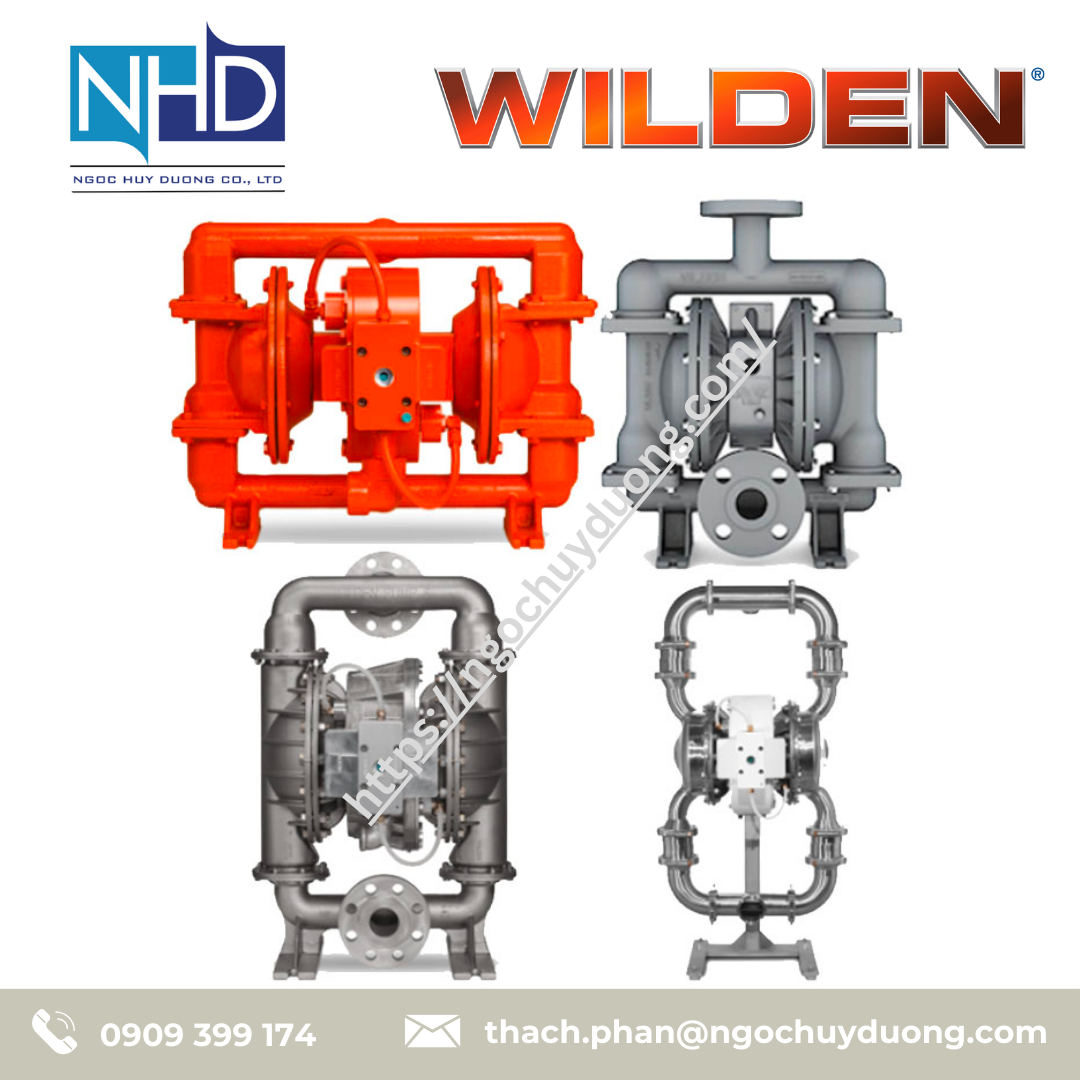Bơm áp suất cao Wilden Pumps chính hãng High Pressure H200 Series