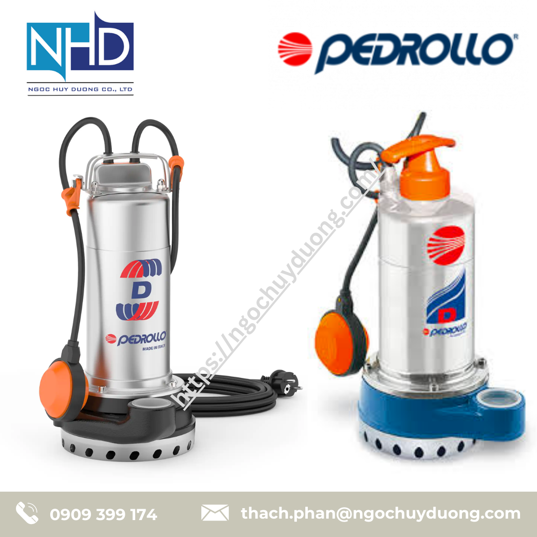 Bơm định lượng Pedrollo Positive Displacement Pumps D6, D12, D20