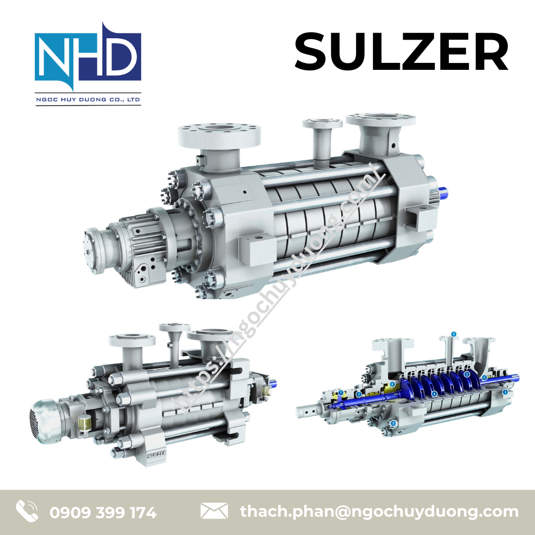 Bơm định lượng SULZER chính hãng PC Transfer, MC High-Pressure, MD Series