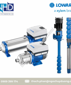 Bơm giếng khoan Borehole Pumps Lowara chính hãng E-GS4-15, E-GS4-30, Z6, Z8, Z10