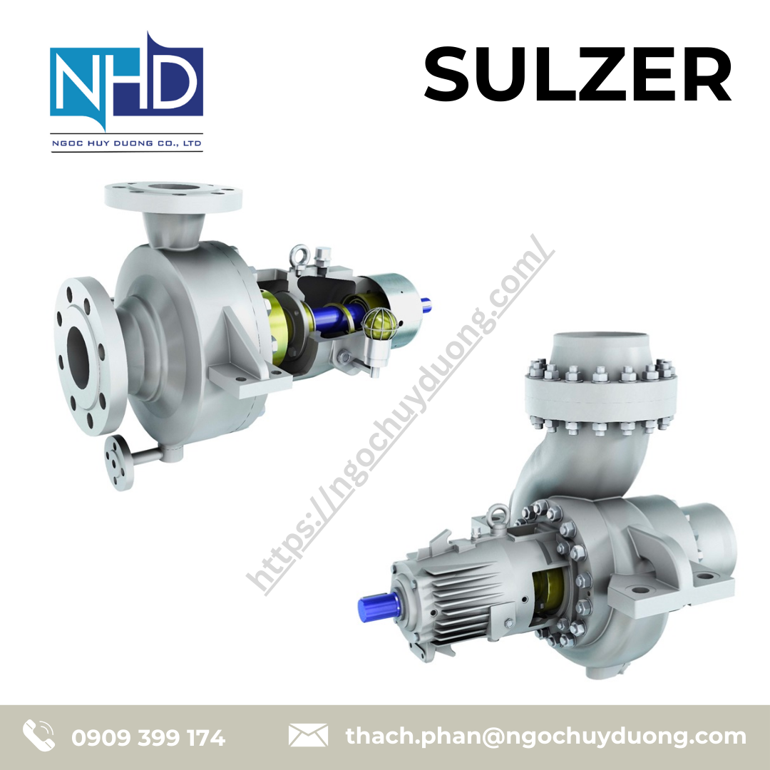 Bơm ly tâm SULZER chính hãng ZE:ZF Series