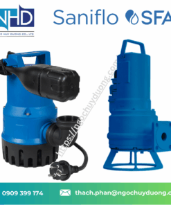 Trạm Nâng Ngầm chính hãng Saniflo Sanifos Series 1600-1, 1600-2, 2100-1, 2100-2, 3100-1, 3100-2