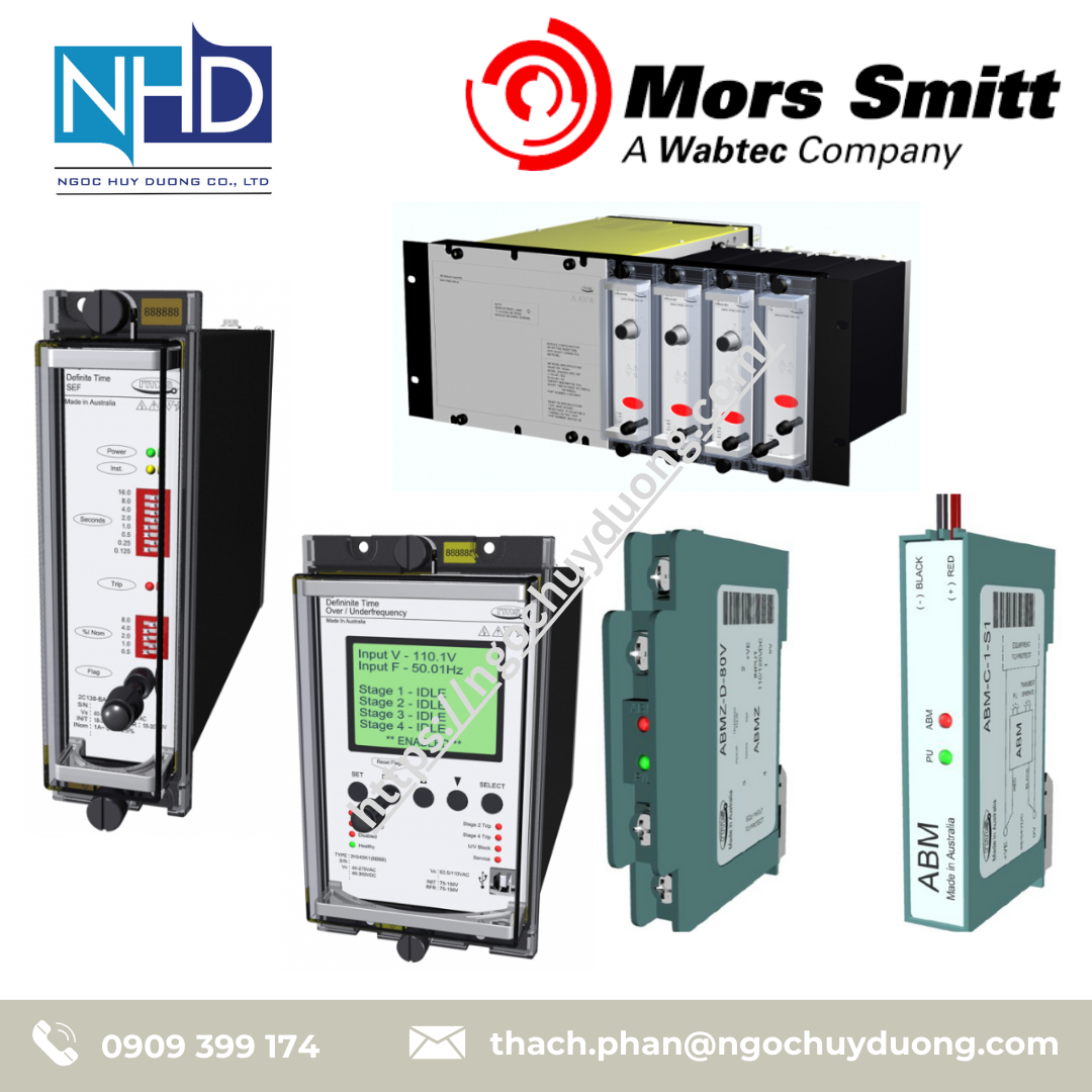 Rơ le bảo vệ Protection Relays Mors Smitt ST1491, ST1532, ST1348N, ST1501, ST1600N, ST1728, ST1617, ST1470, ST1774, ST1698