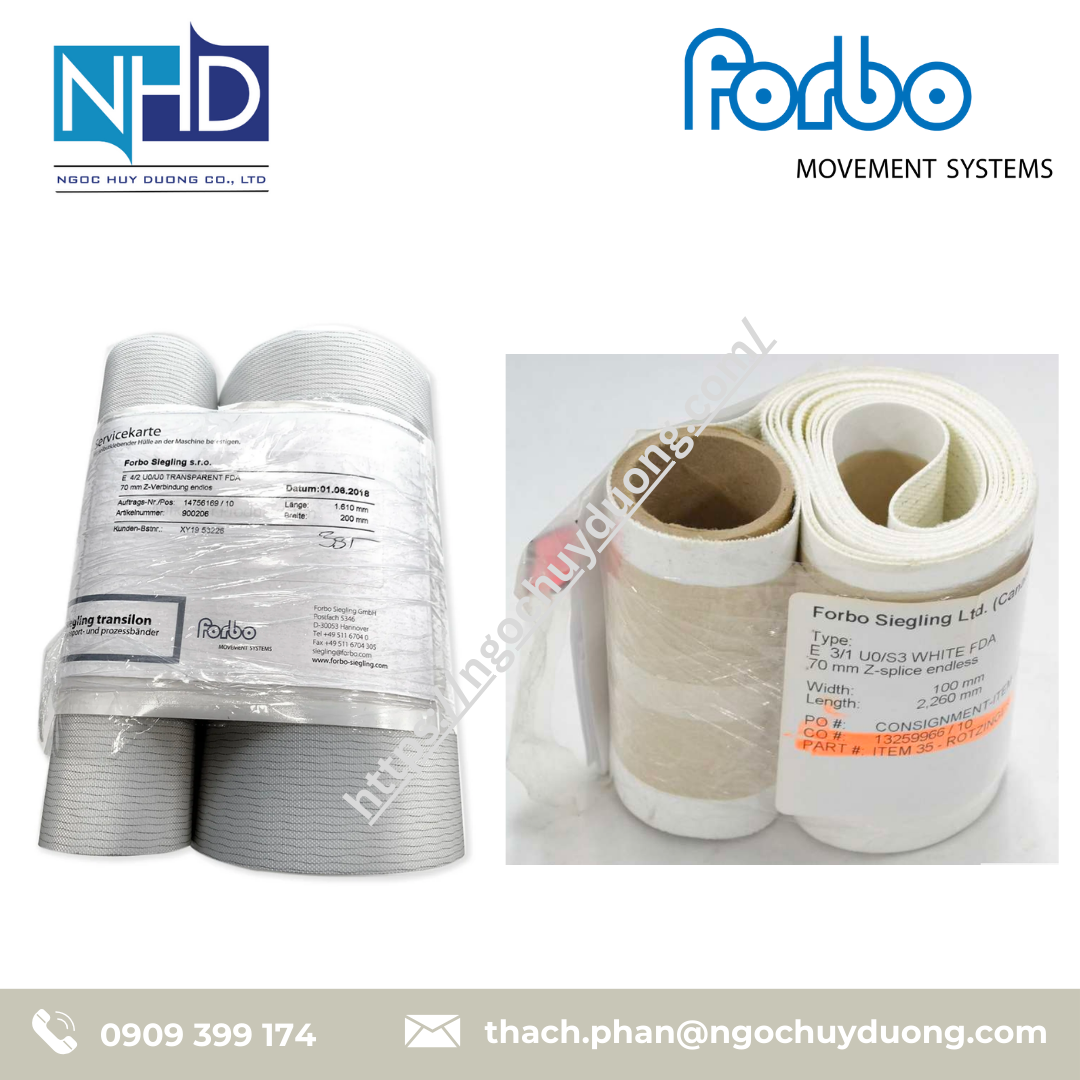 Băng tải Forbo Polyurethane PU