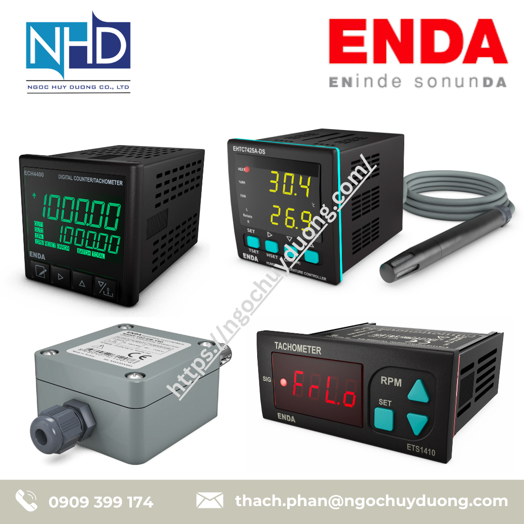 Bộ đếm xung & đo tốc độ ENDA ECH4400, ETS1410, EC2401
