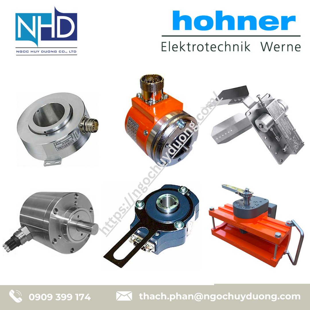 Cảm biến Hohner POTENTIOMETER POT20, INCLINOMETER IN360C, INCLINOMETER IN360A, VI96 DISPLAY, SERIE DLS-001, SERIE PTS-001 đại lý