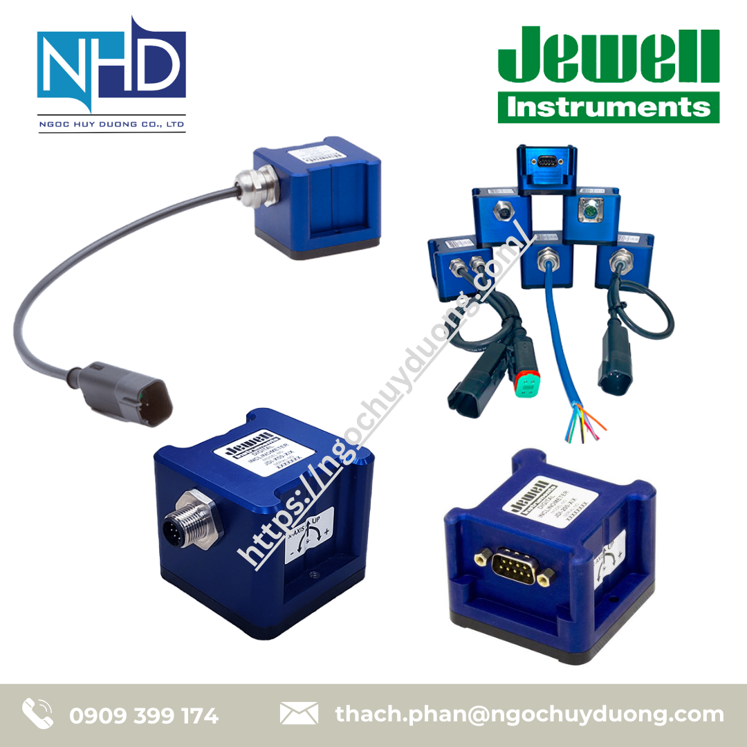 Cảm biến nghiêng MEMS kỹ thuật số JEWELL-INSTRUMENTS DMH, DML, DMS, JDI-100, JDI-200