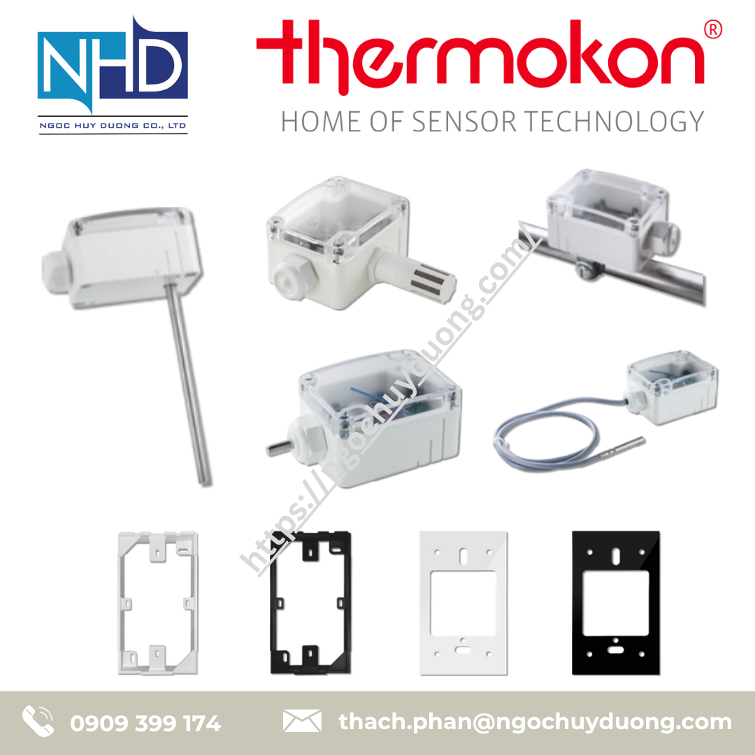Cảm biến nhiệt độ âm trần Thermokon RDF18 Pt1000 L1000