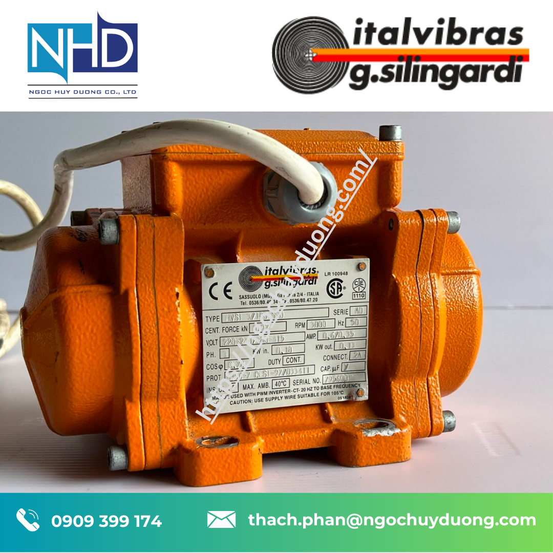 Motor Rung - Động Cơ Rung ITALVIBRAS (Ý)