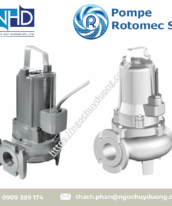 Bơm chìm có bộ nghiền POMPE ROTOMEC DIVOREX 3211 0.9kW, 2850rpm, 18m cột áp
