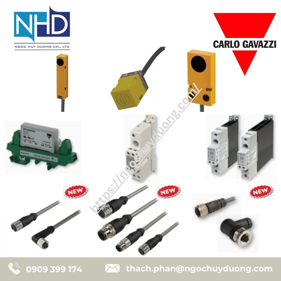 Cảm biến tiệm cận cảm ứng Carlo Gavazzi M8 ngắn dài mở rộng IA08BLN25PO