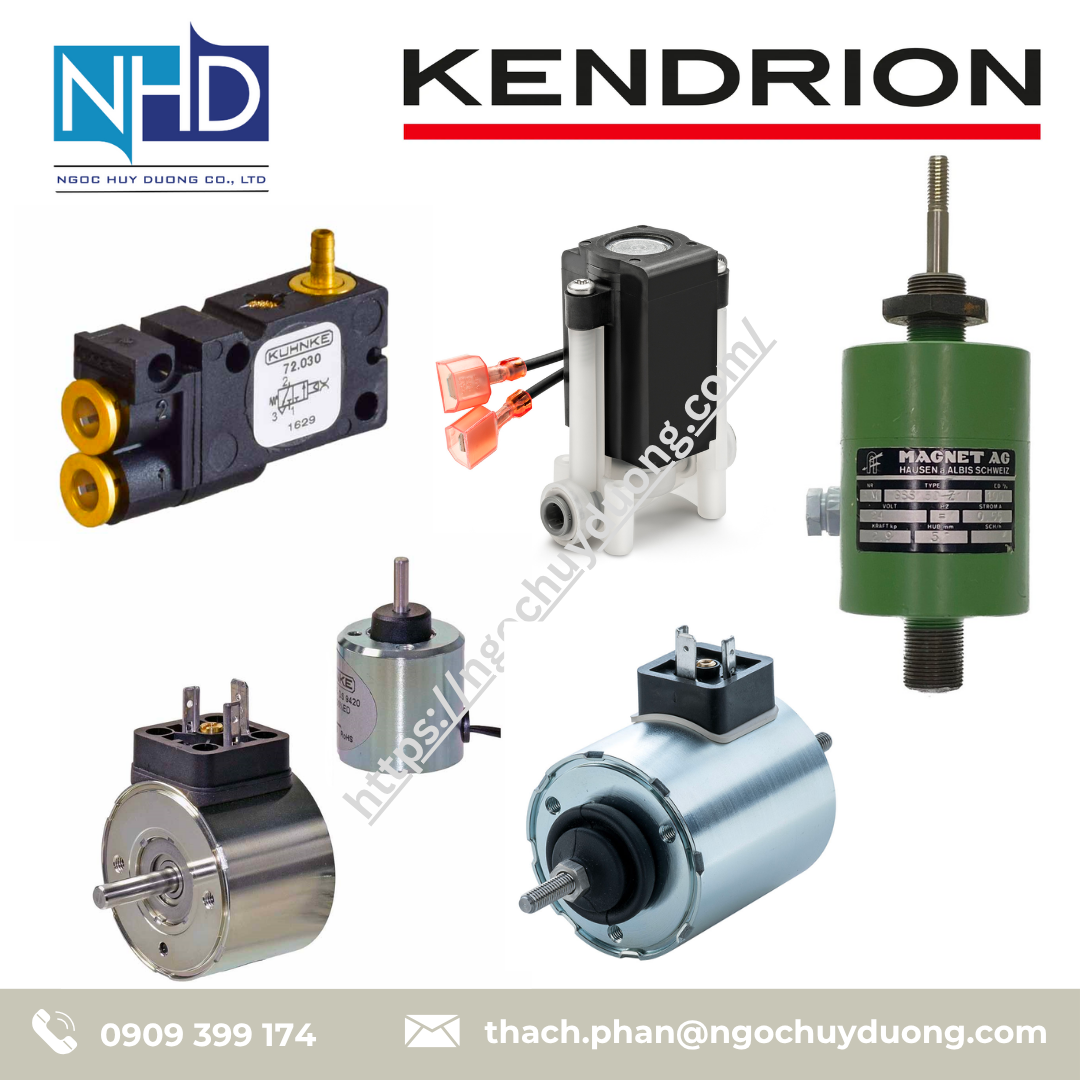 Cuộn hút tuyến tính Kendrion Kuhnke Dòng Kuhnke BI, Kuhnke MM, Kuhnke HM, Kuhnke HU, Kuhnke H, Kuhnke HD, Kuhnke UH