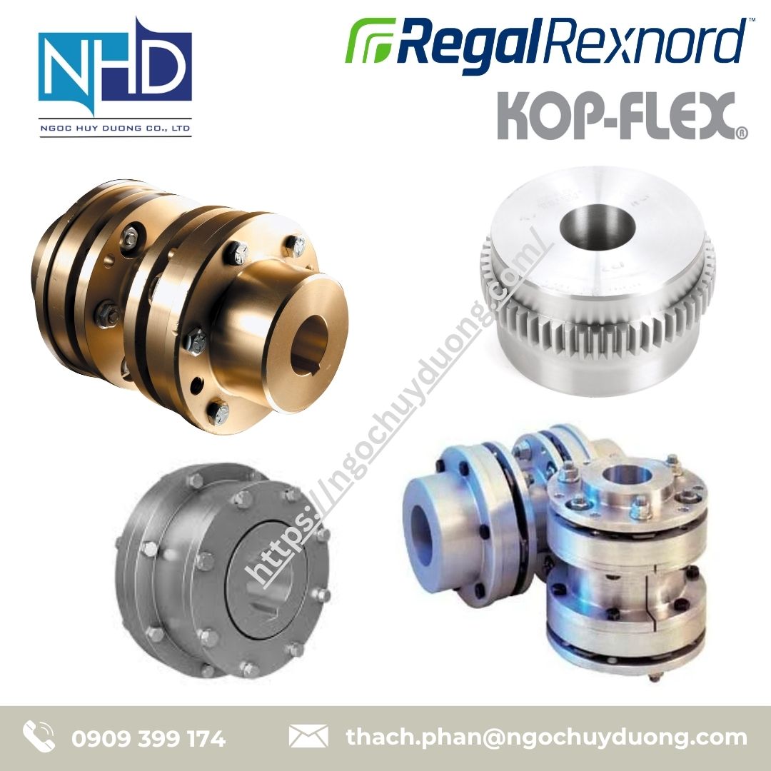 Khớp nối dĩa đàn hồi KOP-FLEX KD41-204, KD41-504, KD41-905 trục nổi đặc – cho khoảng cách trục lớn