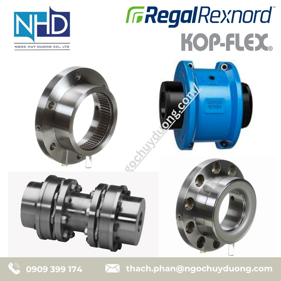 Khớp nối dĩa đàn hồi KOP-FLEX KD42-153, KD42-354, KD42-905 thay thế khớp nối răng, trục đặc