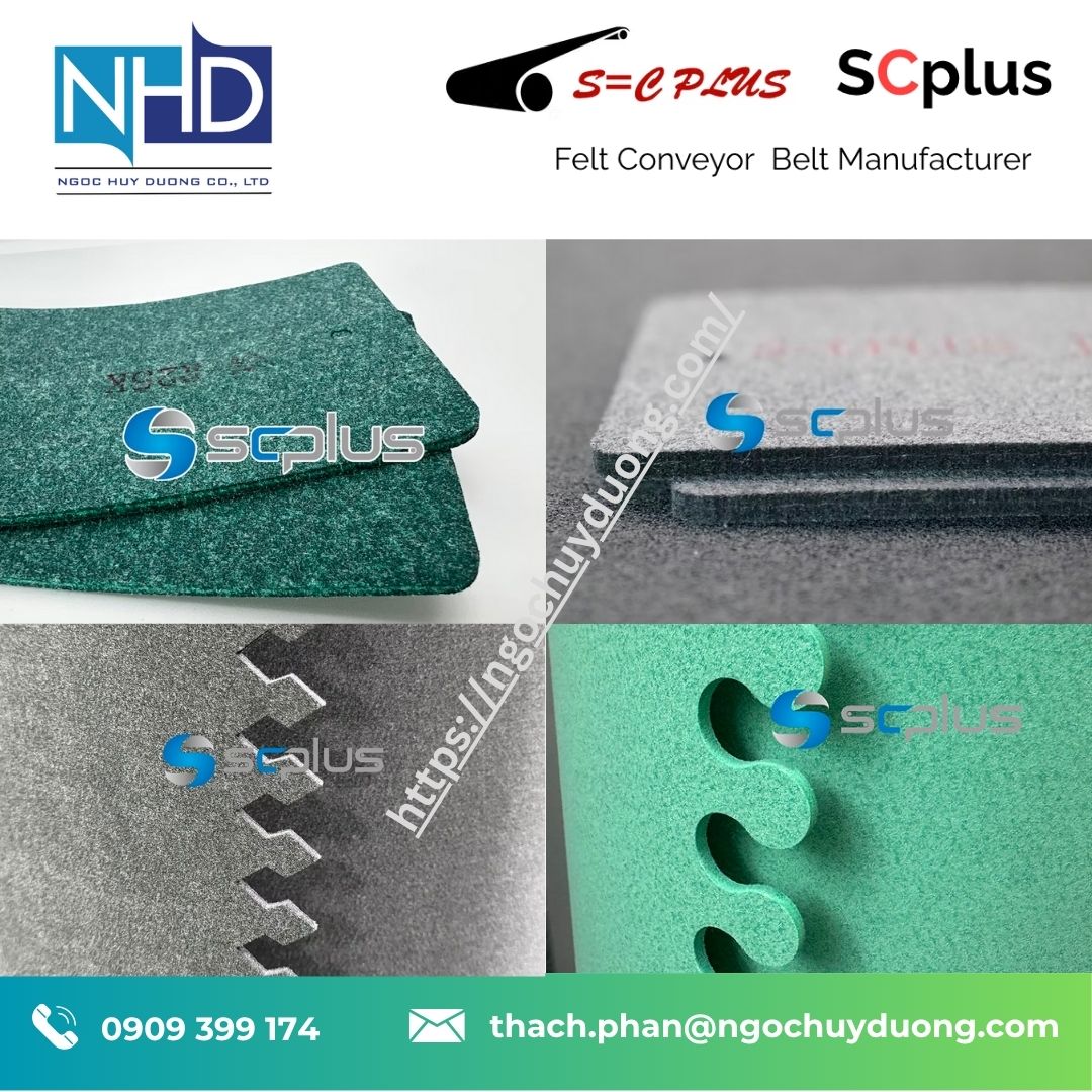 Băng tải felt NOVO 2 mặt Conveyor Belt SCPlus