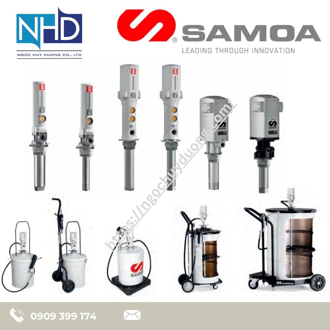 Bơm Dầu Áp Suất Cao | Bơm Dầu Khí Nén SAMOA® - Đại Lý Việt Nam - Ảnh 4