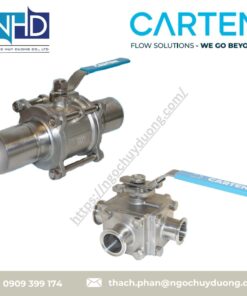 Van bi inox vi sinh Carten SBV‑TWV‑40‑C2‑2A40‑CU