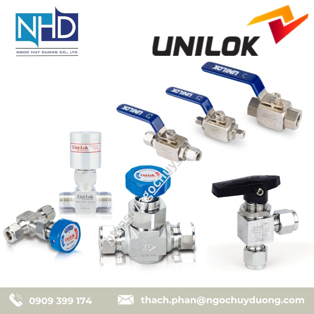 Van bi – UNILOK VB3CU Series – UNILOK VB3CU-02T-, VB3CU-M03T-, VB3CU-04T-, VB3CU-M06T-, VB3CF-02N