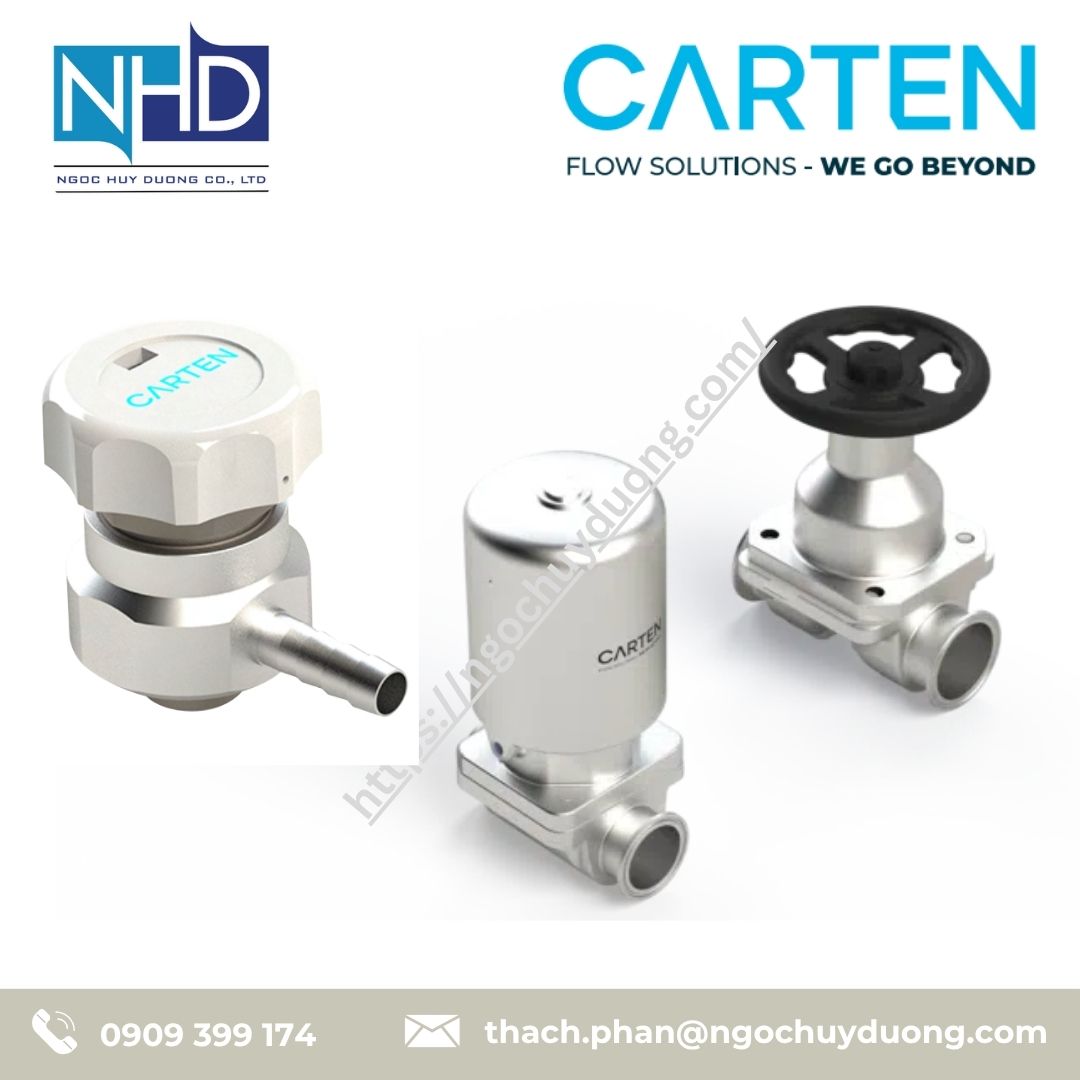 Van lấy mẫu vi sinh CARTEN CSV-STD-15-F-1-2-A-15-E-O-M-R