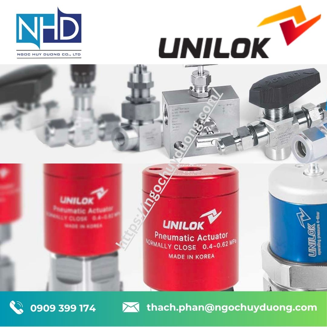Van một chiều UNILOK - Áp suất đến 6000 psi