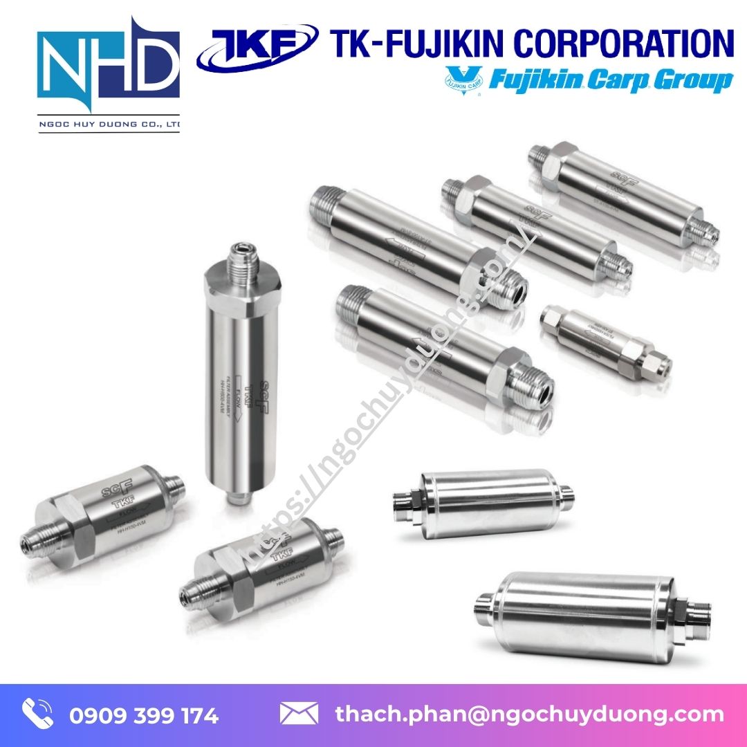 Bộ lọc khí TKF Fujikin ST-H MAX Series – ST-H150-4VM, ST-H300-8SW