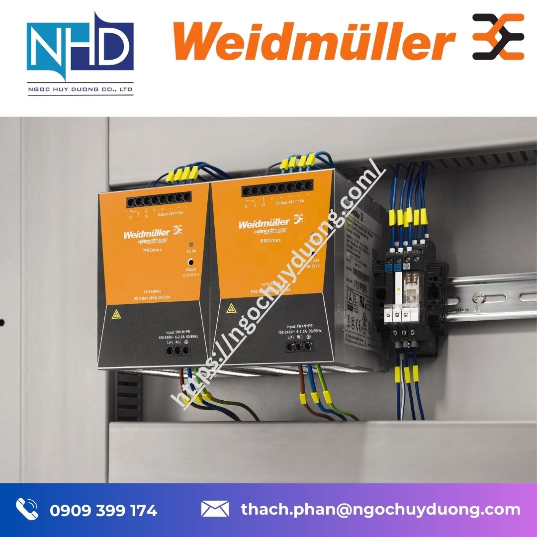 Bộ nguồn Weidmüller PRO TOP chính hãng hàng sẵn