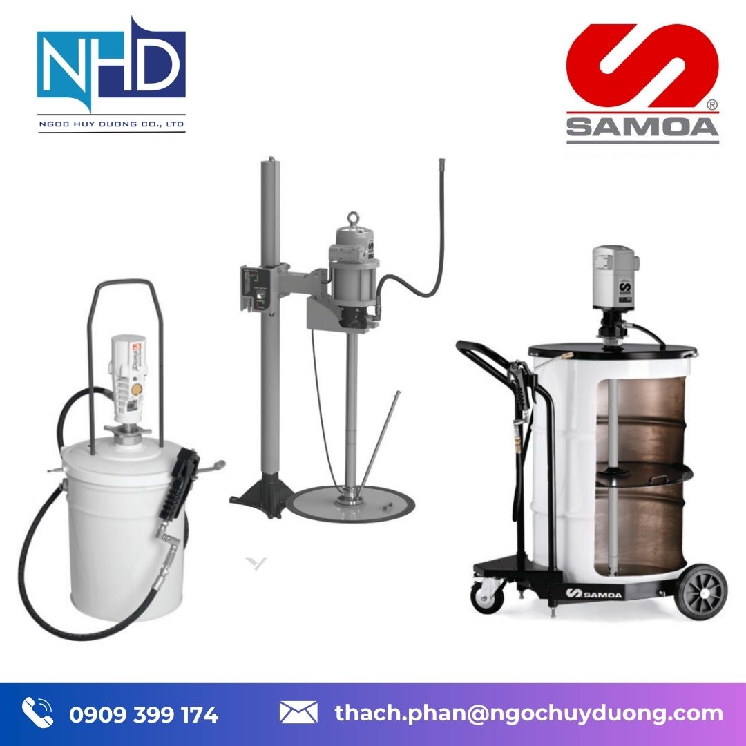 Bộ thiết bị bơm mỡ di động Samoa PM3 – 424150, 424150.002, 424152, 425150, 425150.002, 428243