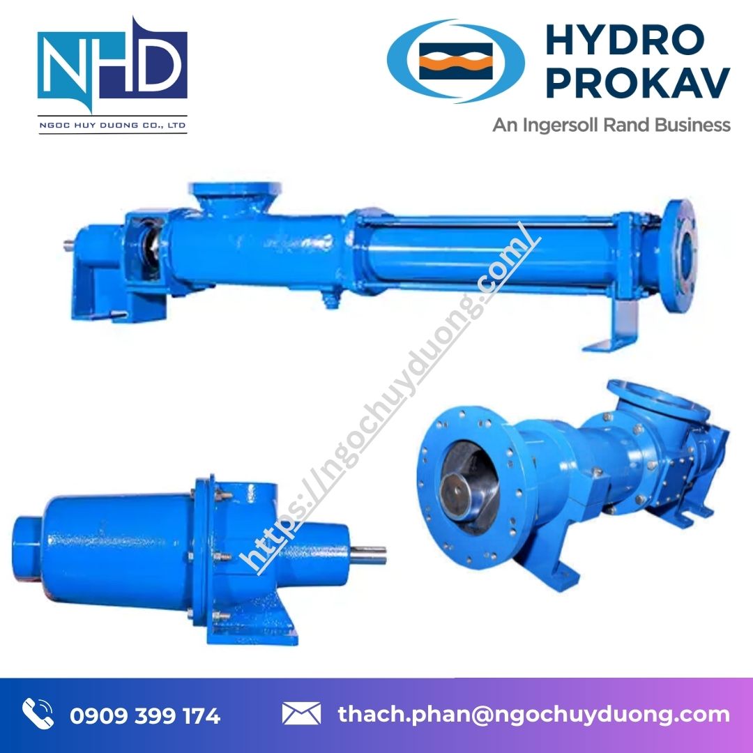 Bơm chất thải công nghiệp Hydro Prokav KN-100 Lưu lượng lớn