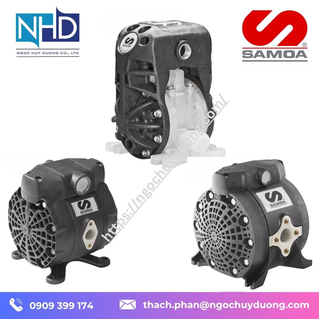 Bơm màng nhựa DirectFlo SAMOA DF30P, DF30T, DF50P, DF50T, DP200P