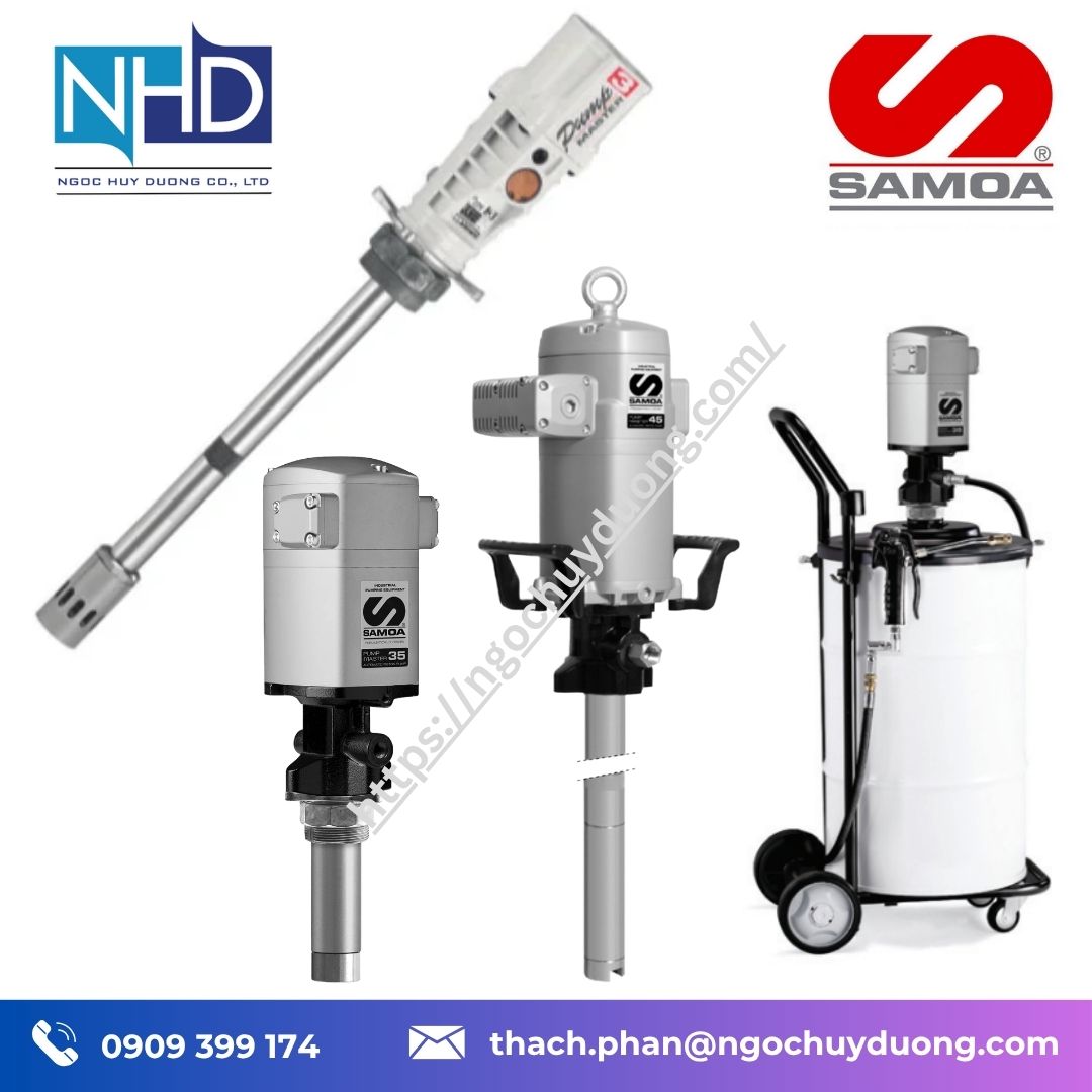 Bơm mỡ bò Samoa PM3 – 404100, 407200, 409200