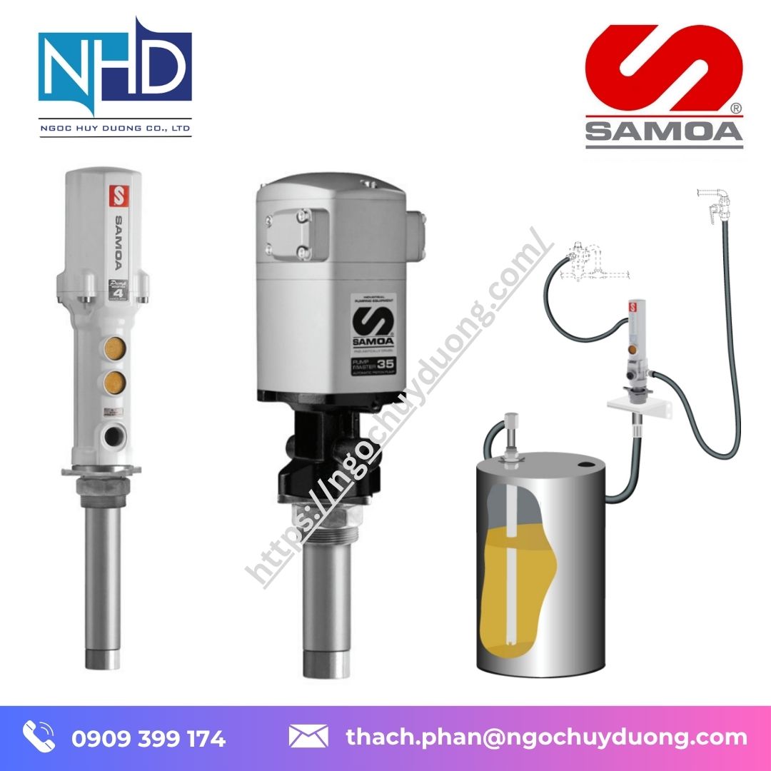 Bơm nhớt công nghiệp SAMOA PM45 536010, 536030, 536330, 536630