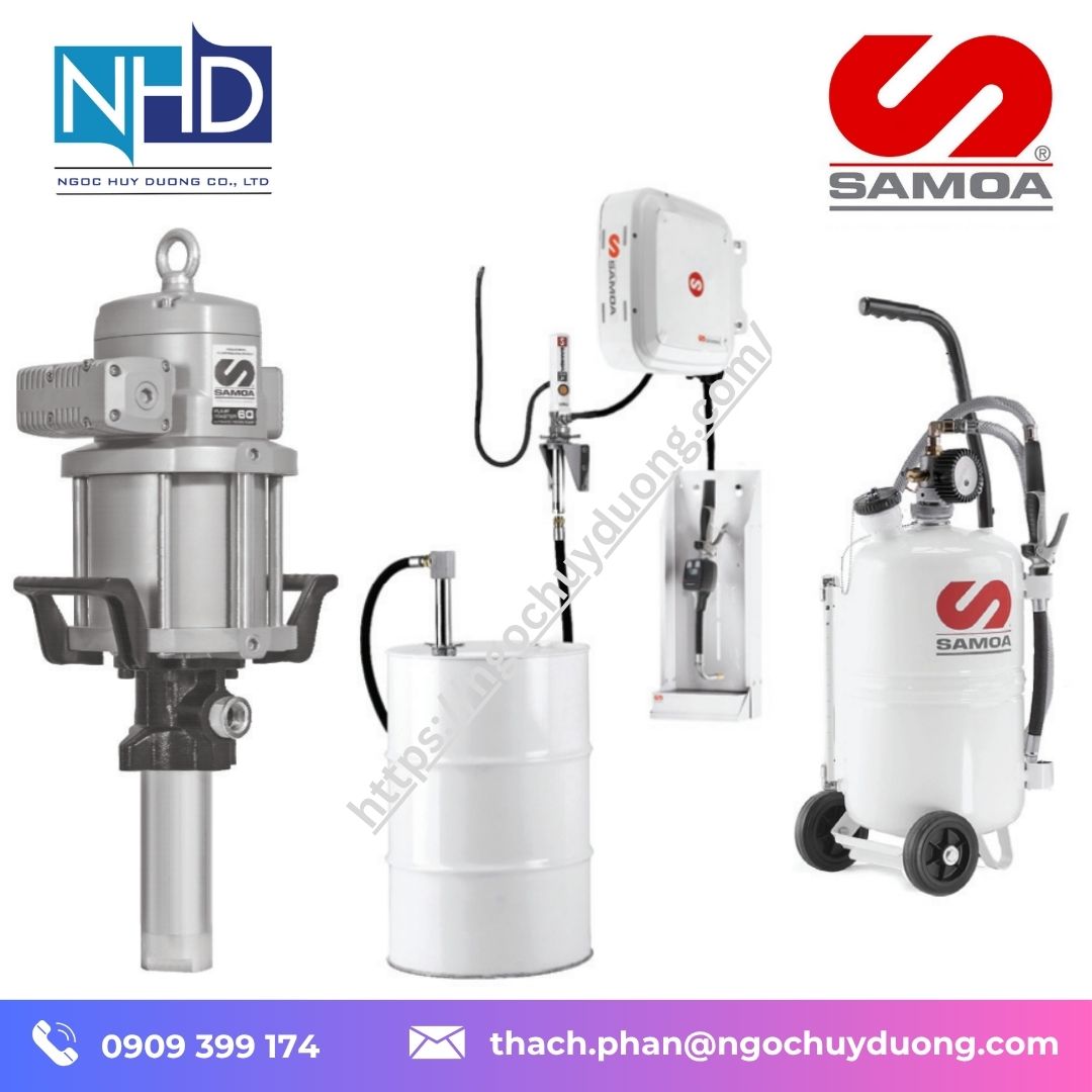 Bơm nhớt công suất lớn SAMOA PM35 535510, 535530, 535810, 535830