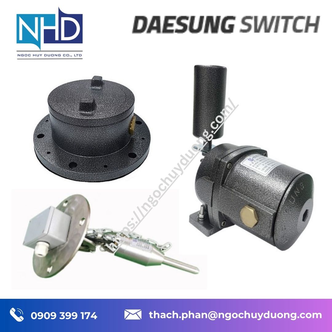 Công tắc báo mức màng Daesung DS-100R – Diaphragm Level Switch, IP54