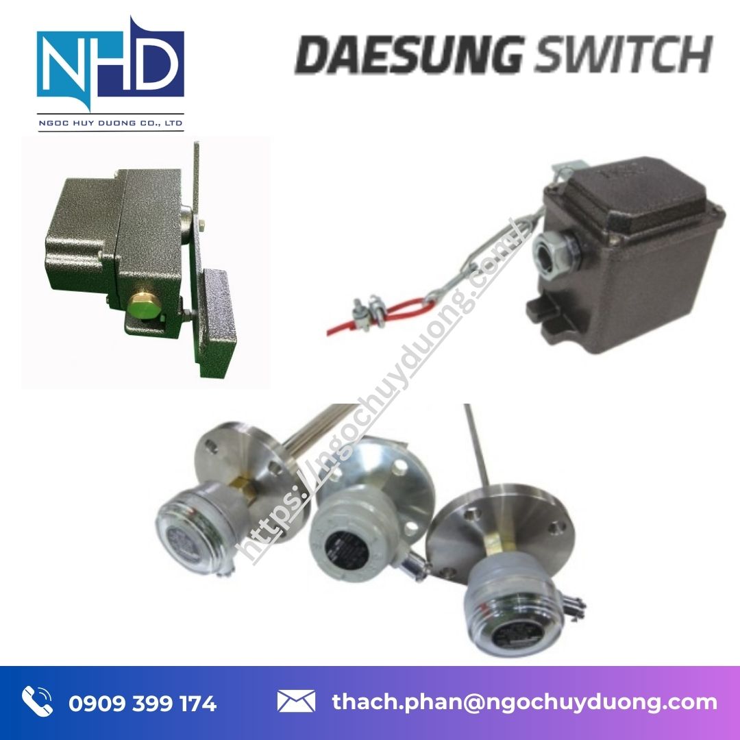 Công tắc rách băng tải Daesung DSR-100EX – Belt Rip Switch, chống nổ, IP66