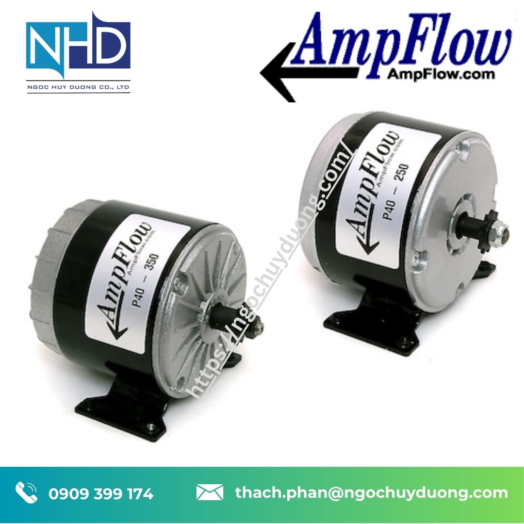 Động cơ DC Mô tơ AmpFlow Pancake