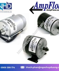Mô tơ DC dạng dẹt AmpFlow P40-250 – Motor 250W, 3400 RPM, trục sprocket
