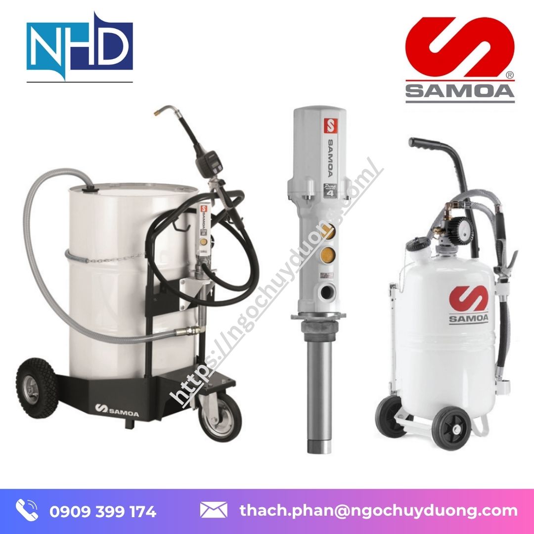 Phân phối Bơm nhớt SAMOA Việt Nam