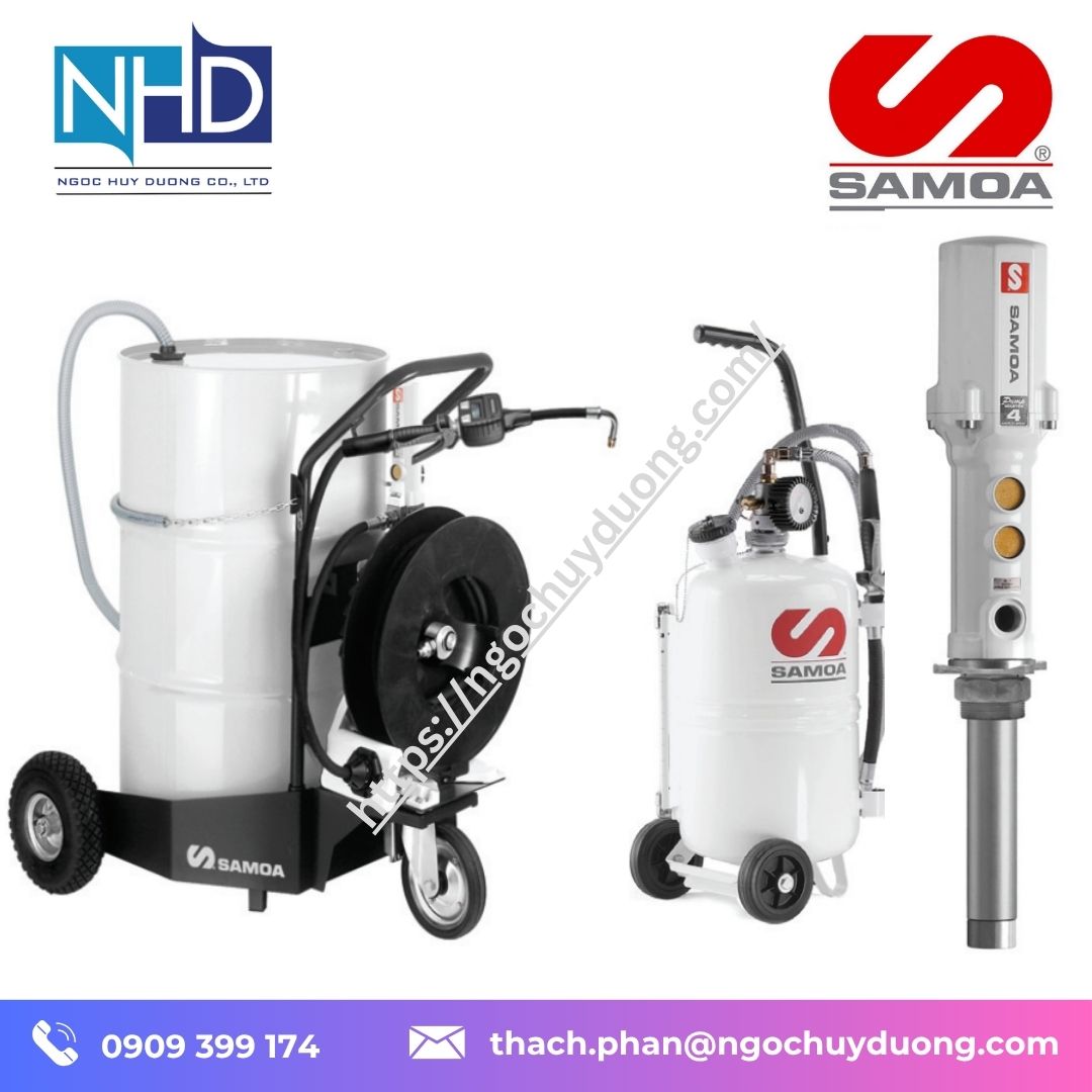 Tổng kho Bơm nhớt SAMOA Việt NAm