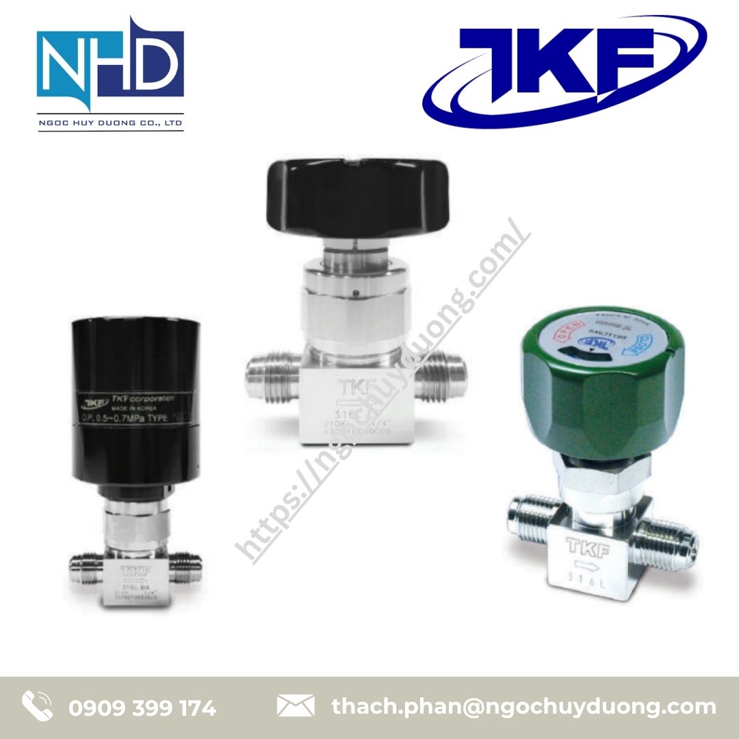 Van 3 ngã áp suất cao TK-Fujikin S4HDV3VM12T3X1P, S4HDV3TW13T2X1P