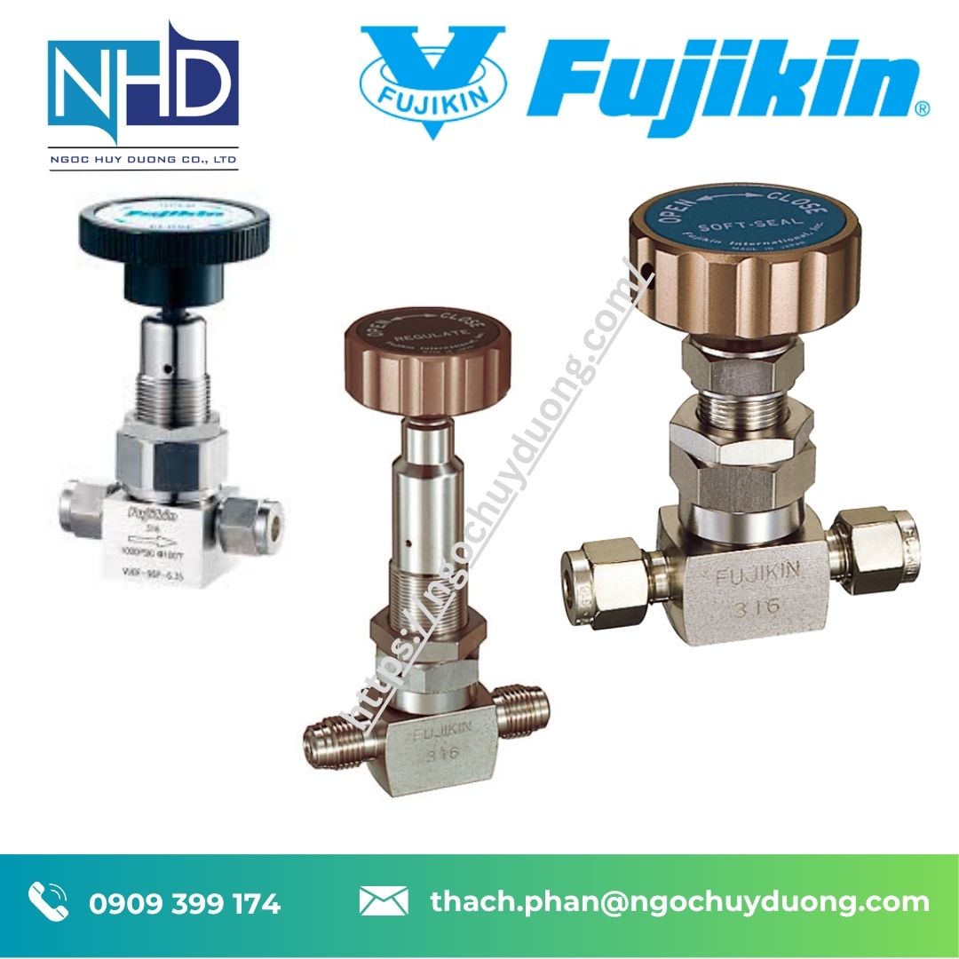 Van bellow điều khiển thủ công Fujikin - Đại Lý Fujikin