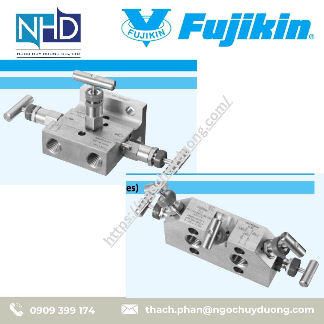 Van chân không siêu sạch FUJIKIN Bellows Valves VUBFN-94MP-6-35, VUBFN-7AMP-6-35