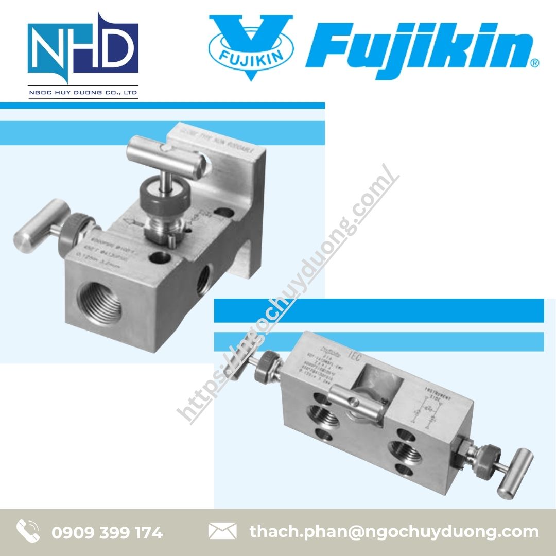 Van đồng hồ áp suất FUJIKIN – V-Series & Model đặc biệt VU TW 1 41 L V DN XFL BN EMC GR BL , VU T 1 41 L DN XFL BN EMC GR BL