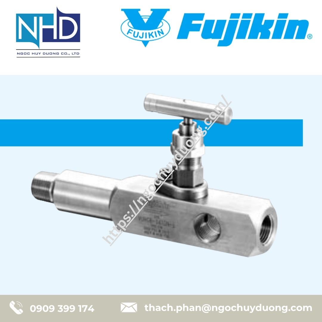Van đồng hồ áp suất Fujikin VU HGB 141 DN