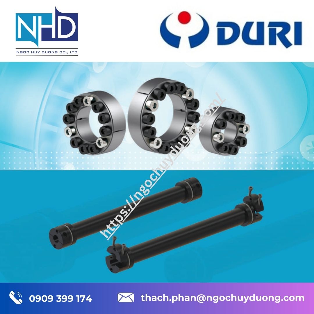 Khóa trục DURI DR134S-2040 – Ø20 x Ø40 mm, máy dập, máy ép nhựa